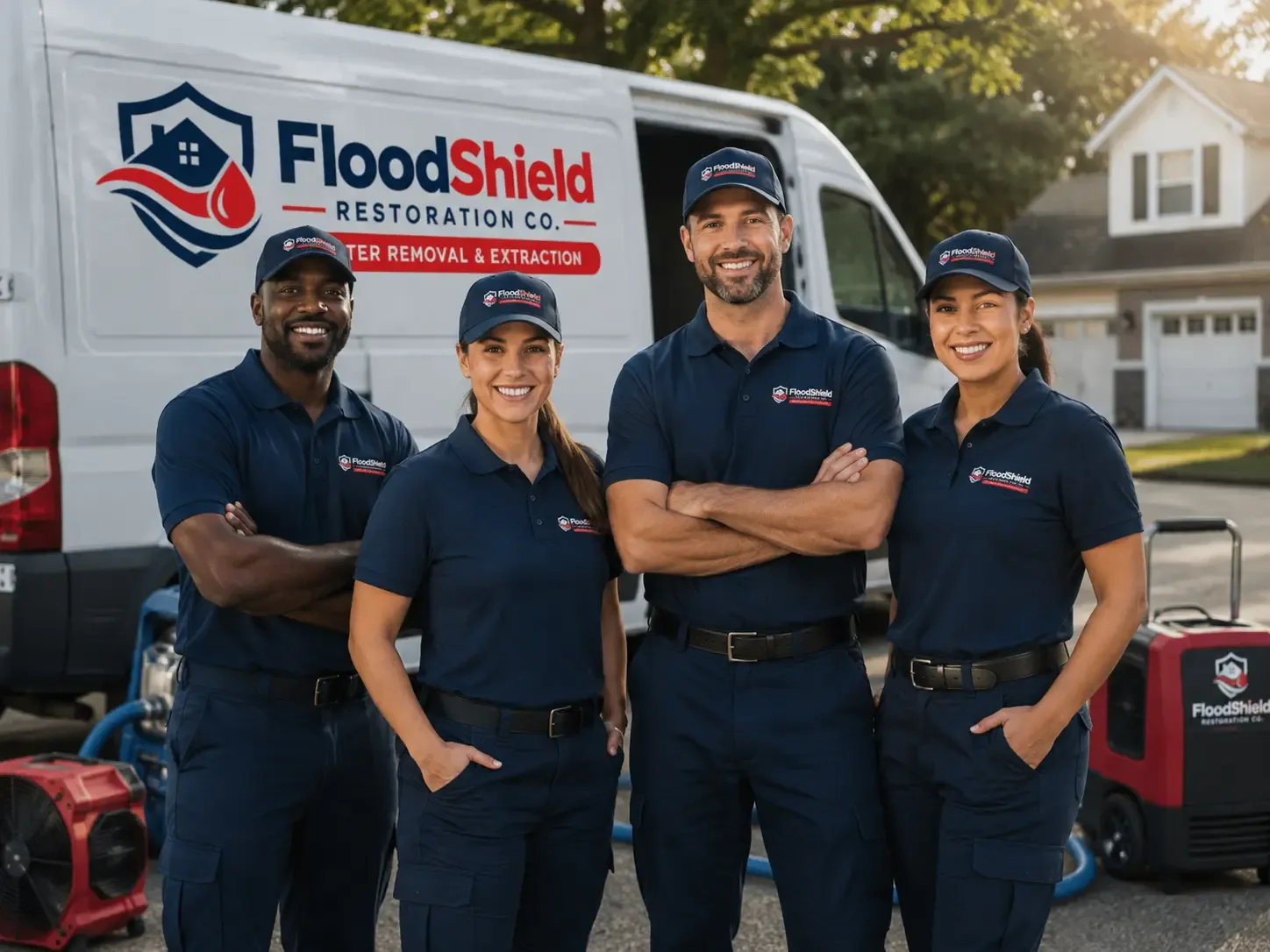 Flood Damage Restoration company in Victor, CA