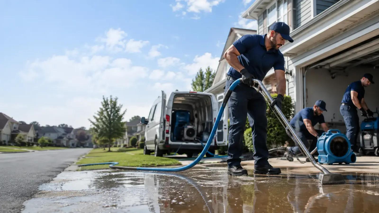 Flood Damage Restoration in Victor, CA